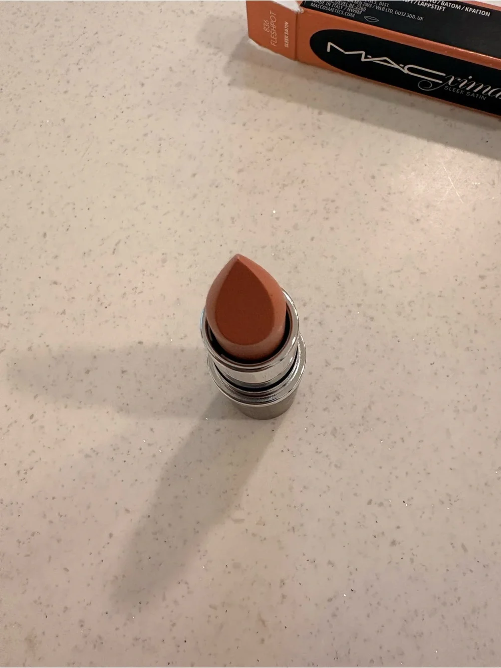 MAC Cosmetics Lipstick - Warm Nude Peach